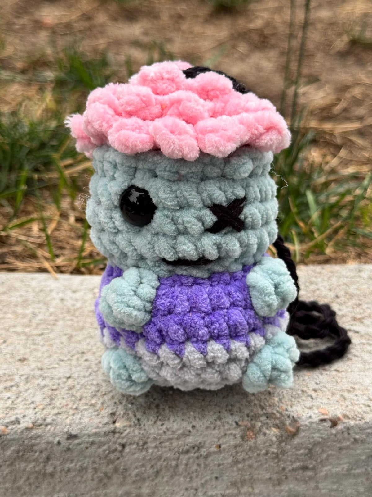 Halloween Car Swings | Mini Monsters Car Charms | Handmade Crochet Rear View Mirror Swings or Keychains | Halloween Decor Gift