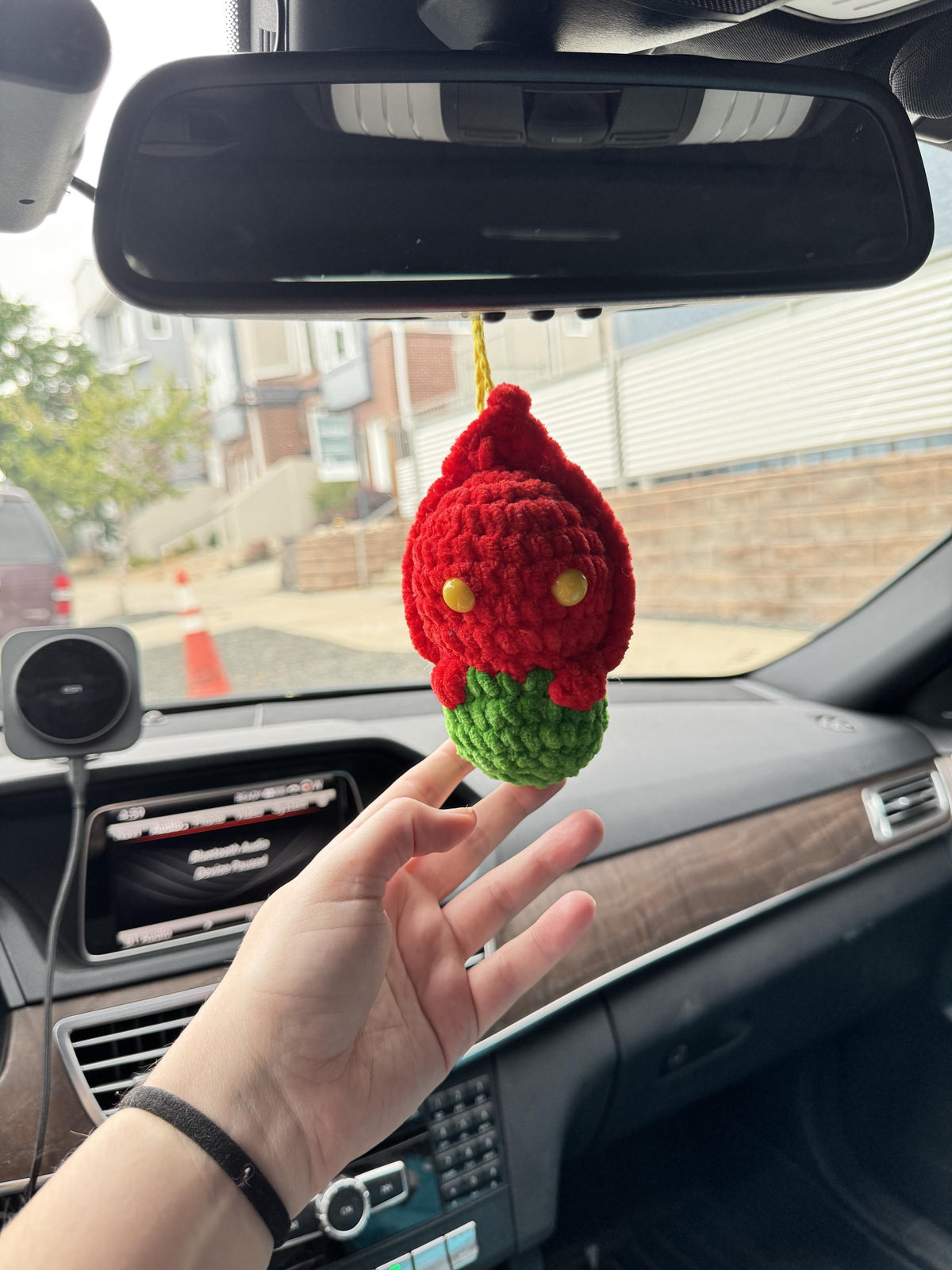 Halloween Baby Chonky Cryptid Car Swings | Handmade Crochet Rear View Mirror Hangers | Mini Cryptids | Bag Charms | Keychains