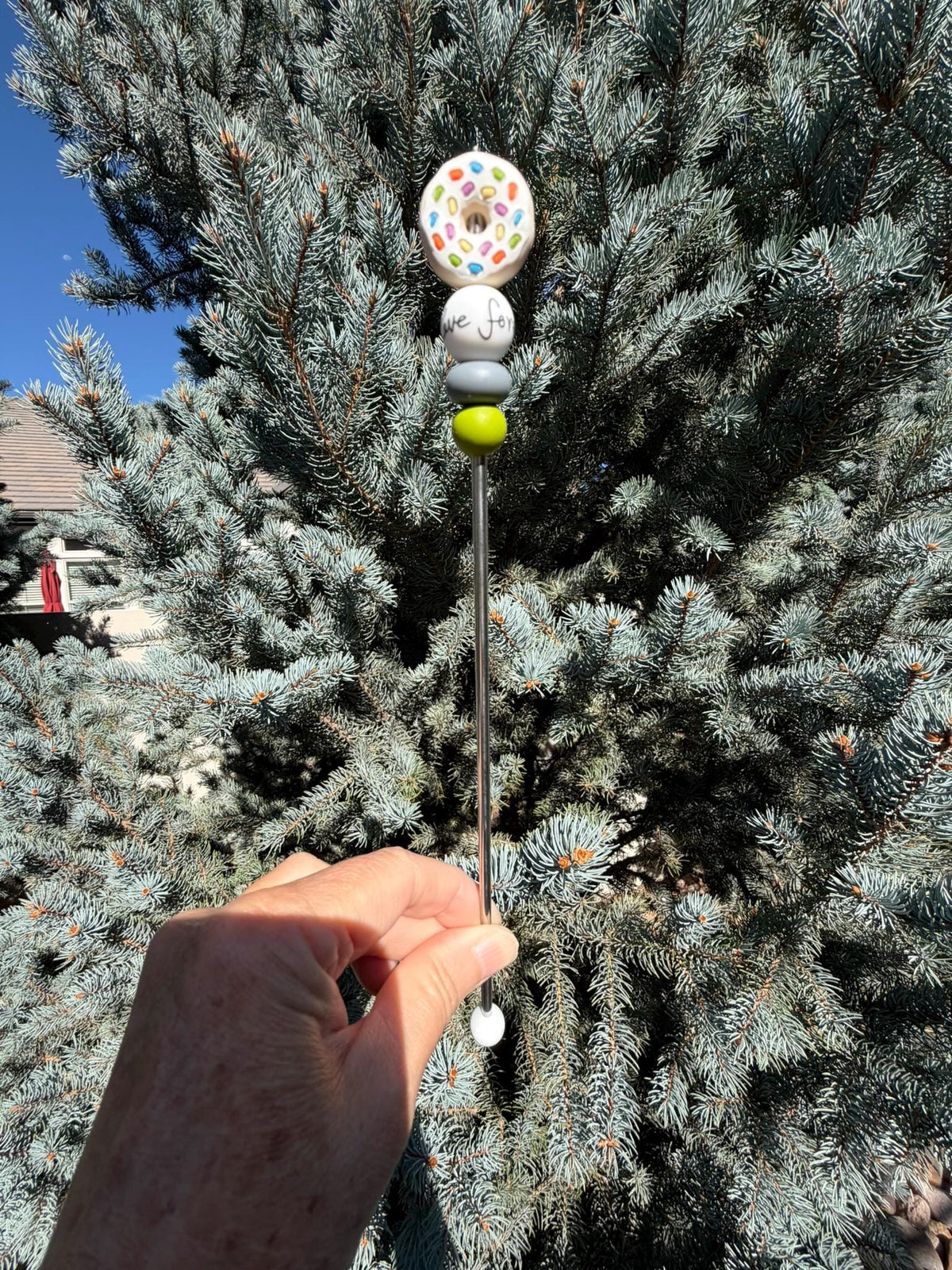 10" Donuts, Coffee, Love Amigurumi Sewing Sticks: Crochet Plushie Aids | Crochet Plushie Knitting Needles | Cute Ami Sticks | Single Sticks