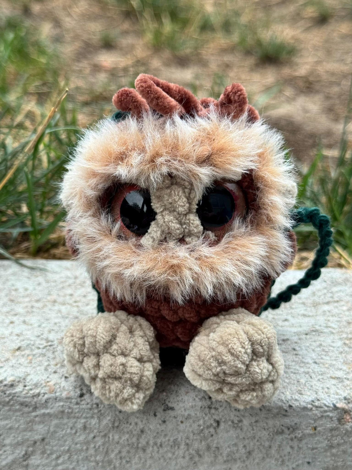Halloween Baby Chonky Cryptid Car Swings | Handmade Crochet Rear View Mirror Hangers | Mini Cryptids | Bag Charms | Keychains