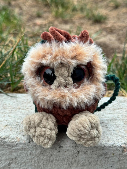 Halloween Baby Chonky Cryptid Car Swings | Handmade Crochet Rear View Mirror Hangers | Mini Cryptids | Bag Charms | Keychains