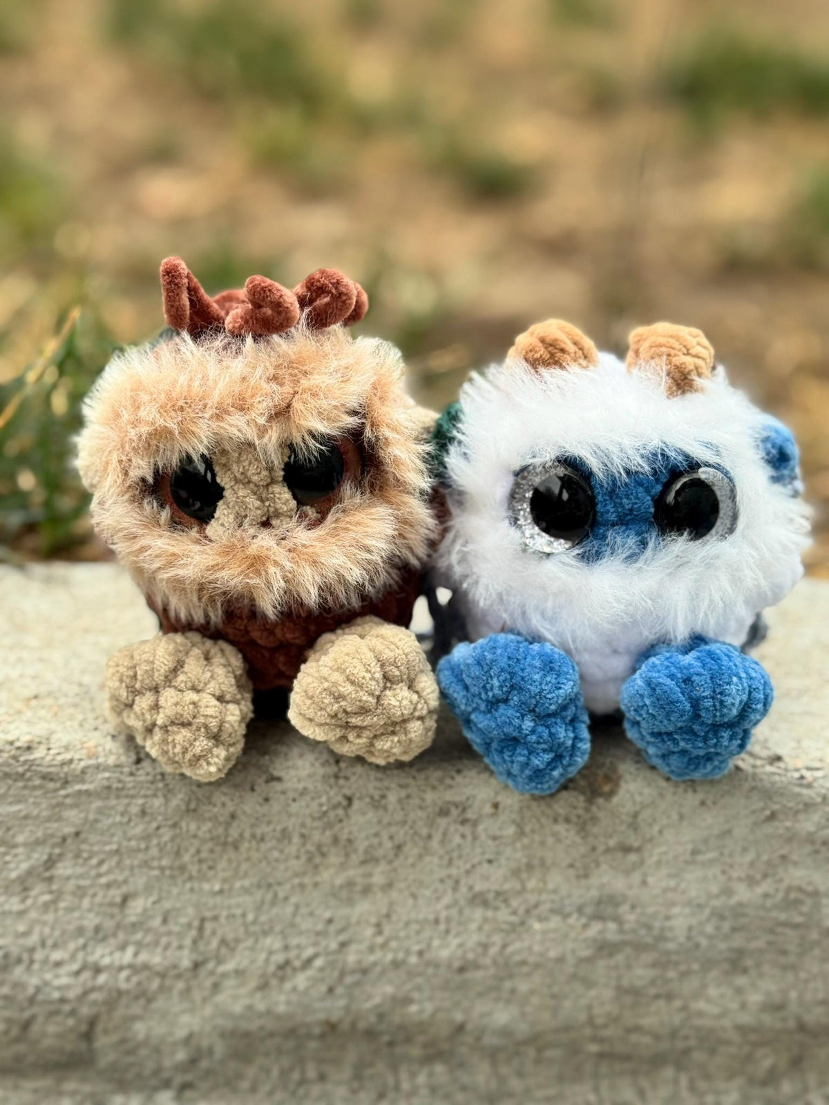 Halloween Baby Chonky Cryptid Car Swings | Handmade Crochet Rear View Mirror Hangers | Mini Cryptids | Bag Charms | Keychains