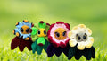Hand-Crocheted Flower Baby Amigurumi, Floral Plush Toy, Nursery Decor, Spring Gift