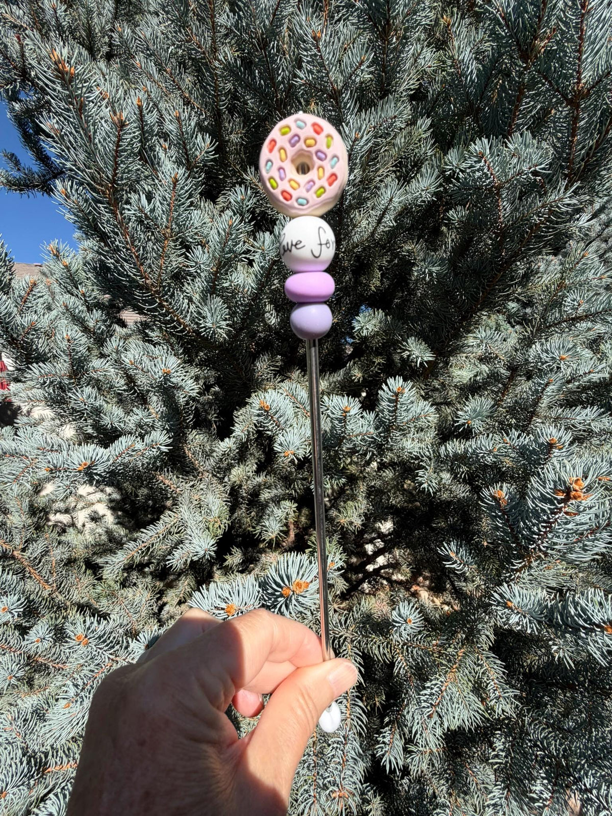 10" Donuts, Coffee, Love Amigurumi Sewing Sticks: Crochet Plushie Aids | Crochet Plushie Knitting Needles | Cute Ami Sticks | Single Sticks