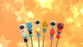 Pair of 8" Astronaut Amigurumi Sewing Sticks: 8-Inch Crochet Plushie Aids, Outer Space Knitting Needles