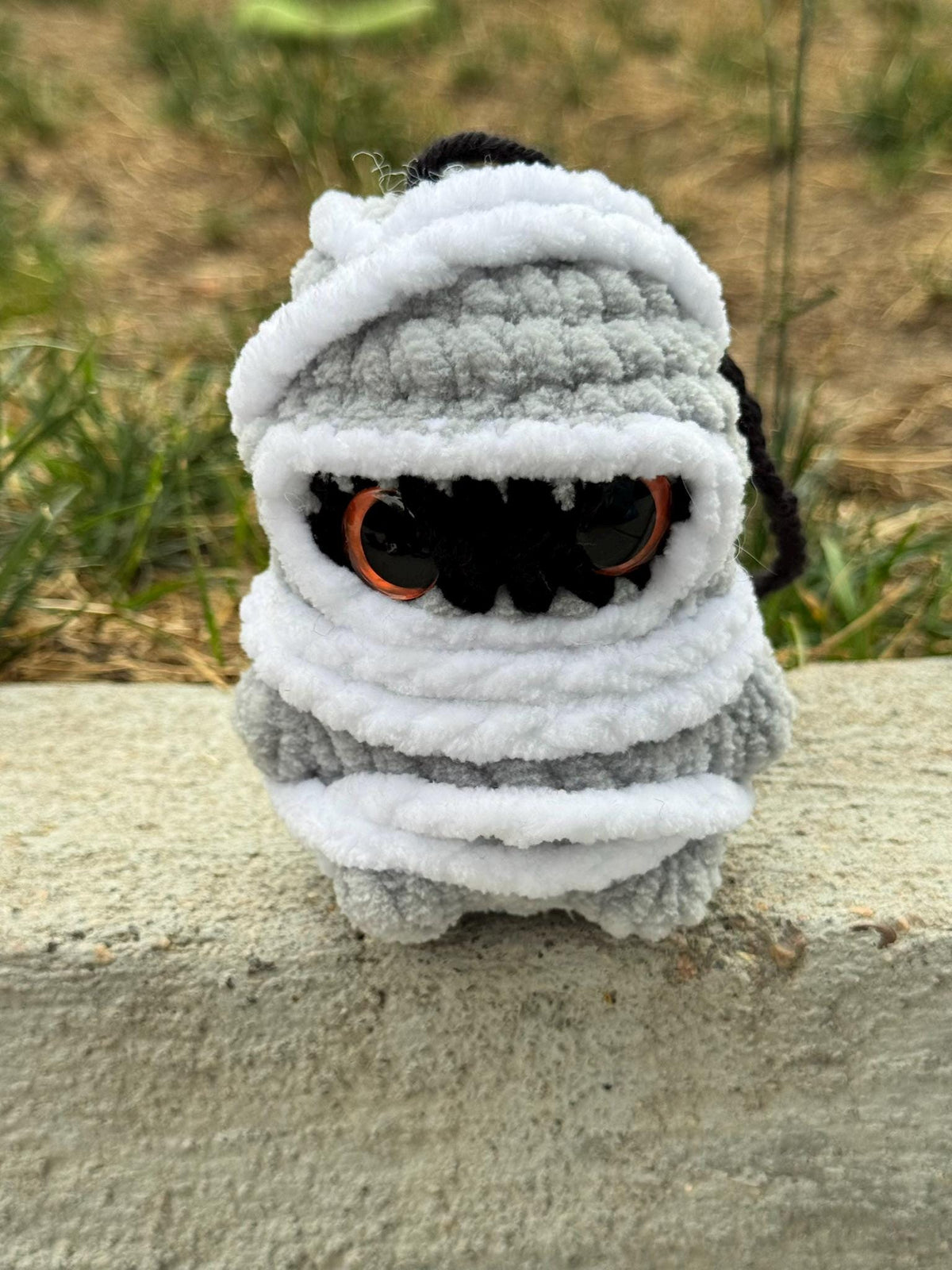 Halloween Car Swings | Mini Monsters Car Charms | Handmade Crochet Rear View Mirror Swings or Keychains | Halloween Decor Gift