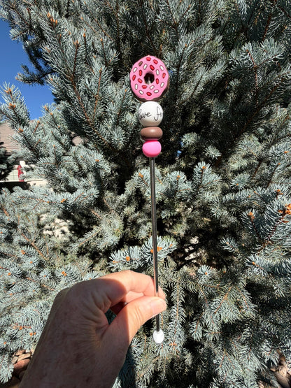 10" Donuts, Coffee, Love Amigurumi Sewing Sticks: Crochet Plushie Aids | Crochet Plushie Knitting Needles | Cute Ami Sticks | Single Sticks
