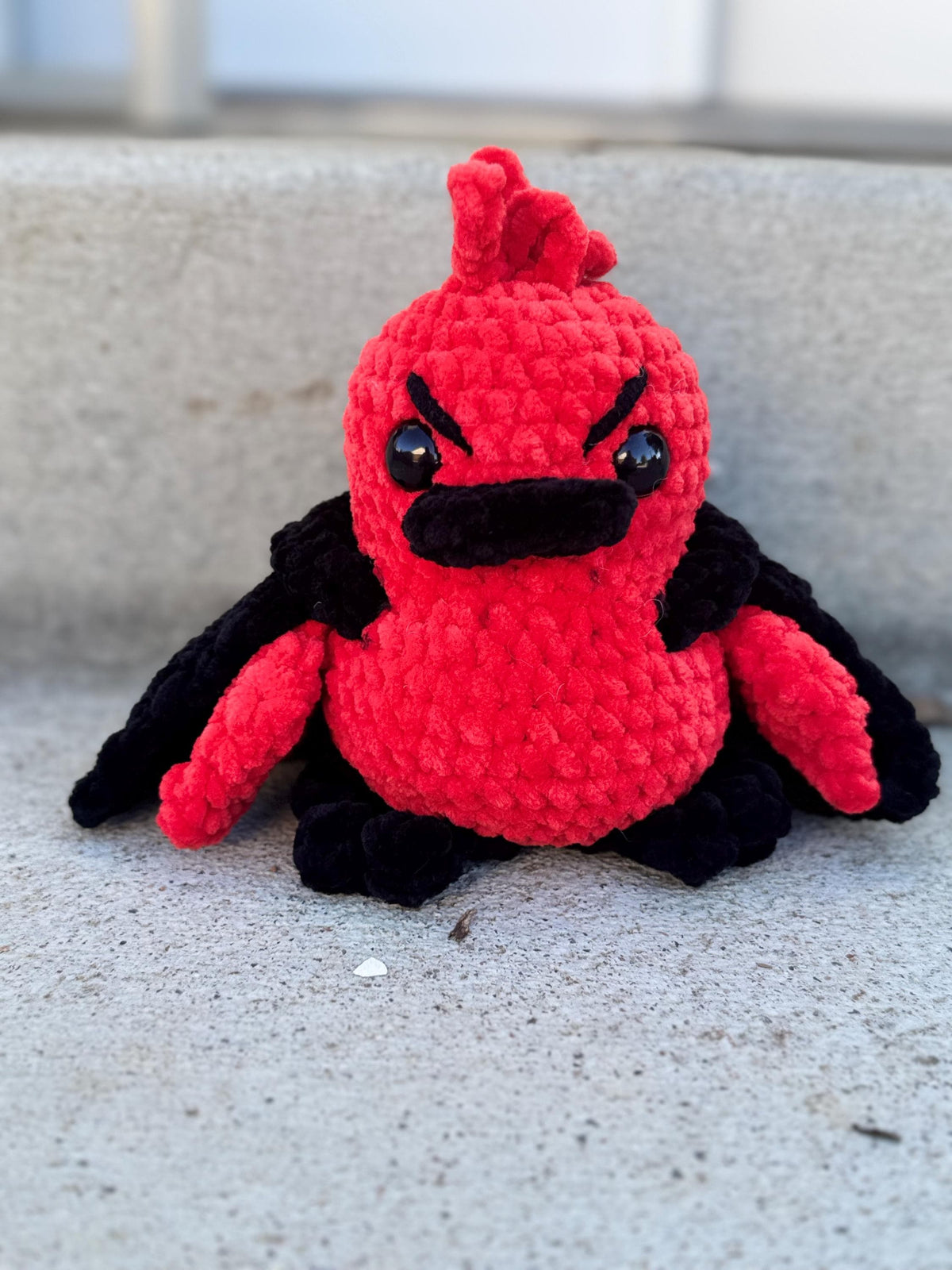 Halloween Crochet Duck Plushies: Beetlejuice, Vampire, Clown Handmade Amigurumi