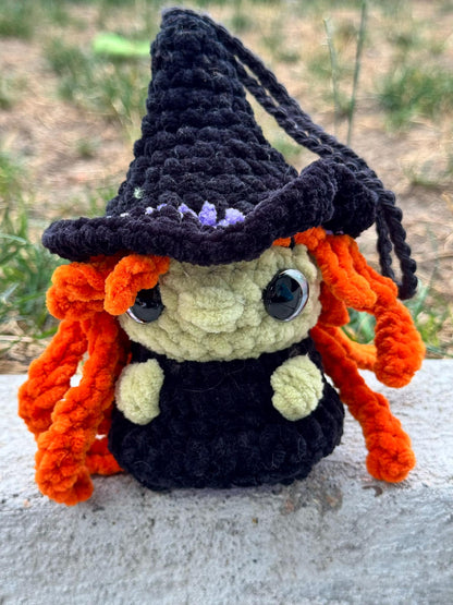 Halloween Car Swings | Mini Monsters Car Charms | Handmade Crochet Rear View Mirror Swings or Keychains | Halloween Decor Gift