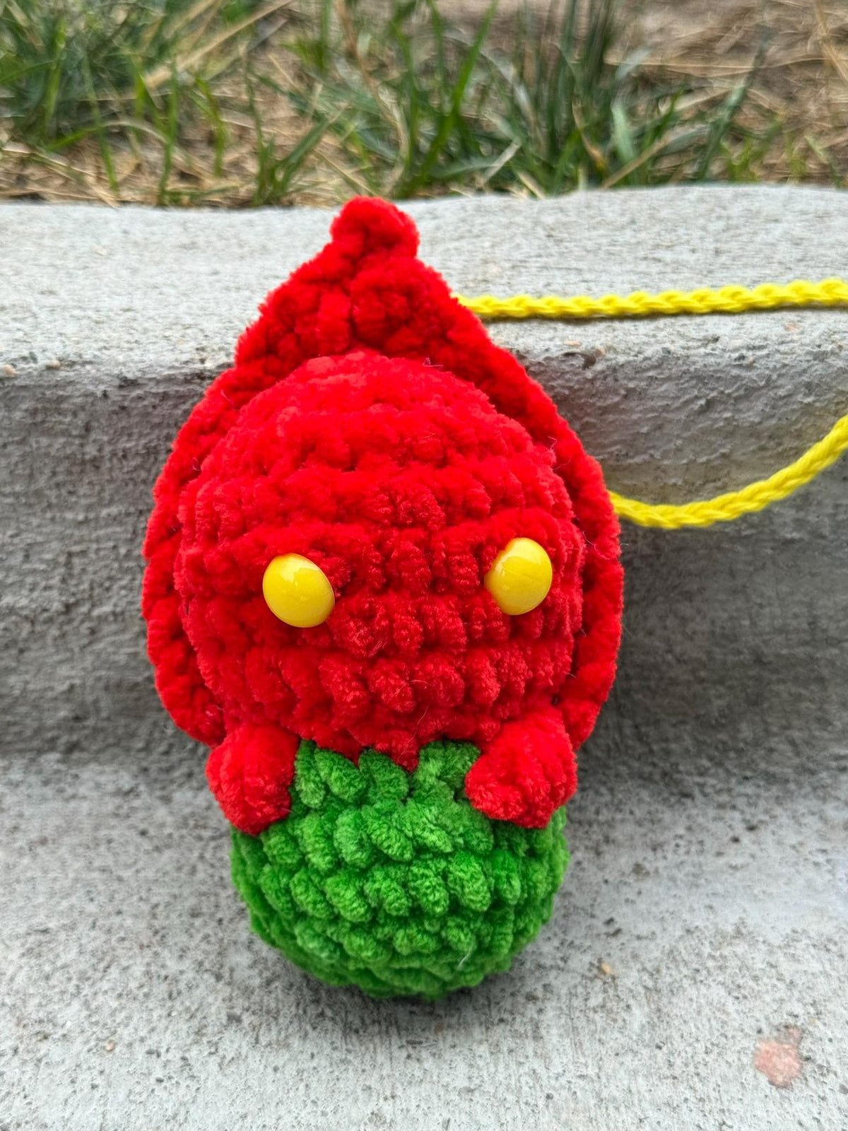 Halloween Baby Chonky Cryptid Car Swings | Handmade Crochet Rear View Mirror Hangers | Mini Cryptids | Bag Charms | Keychains