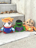 Halloween Crochet Duck Plushies: Sam, Frankenstein, Chucky Duck Handmade Amigurumi