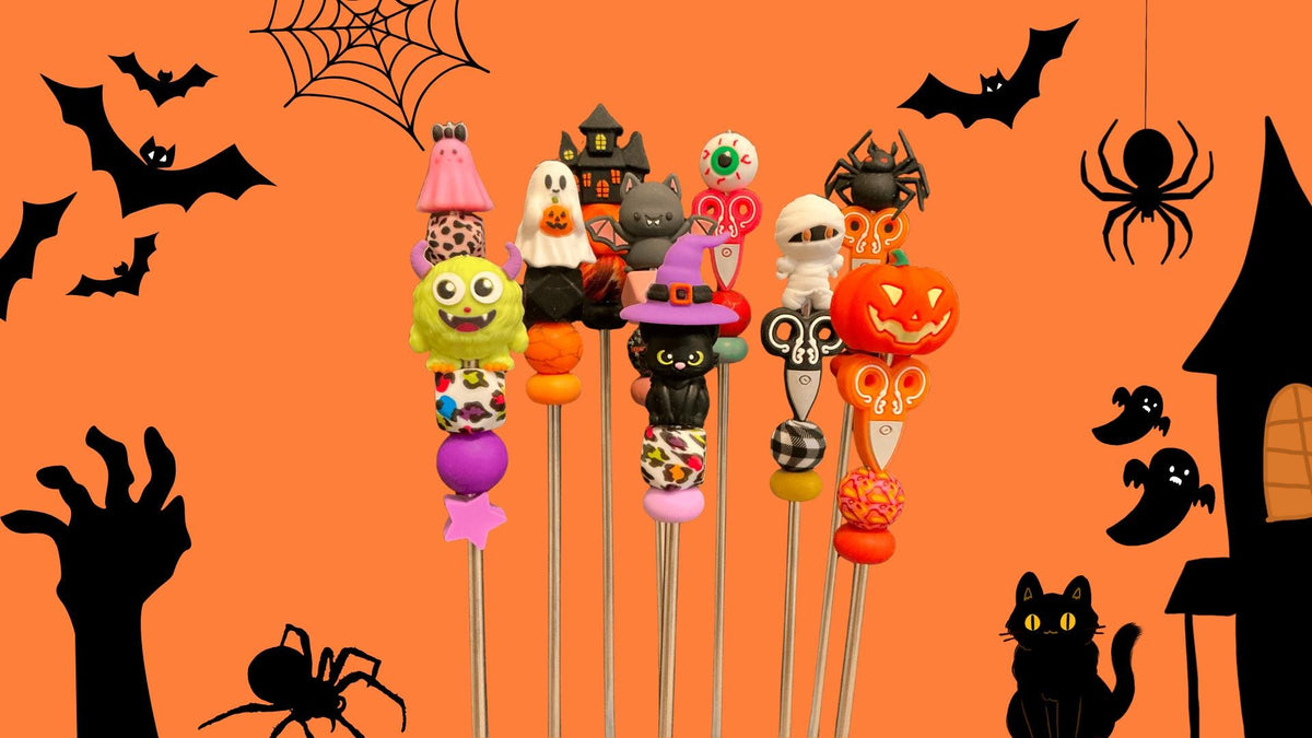 10" Halloween Amigurumi Sewing Stick: Spooky Stick Singles! | Halloween Crochet | Single Stick Only | 10 inch Plushie Assembly Tools