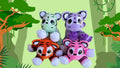 Techno the Crochet Kawaii Tiger | Large 24” Plushie | Handmade Amigurumi Cuddly Tiger Stuffed Animal